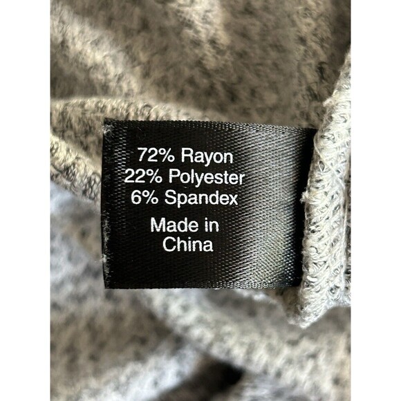 Lane Bryant Women Gray Turtleneck‎ Pull Over Sweater 22-24 Plus. SKU LRC4-2 - Picture 8 of 8